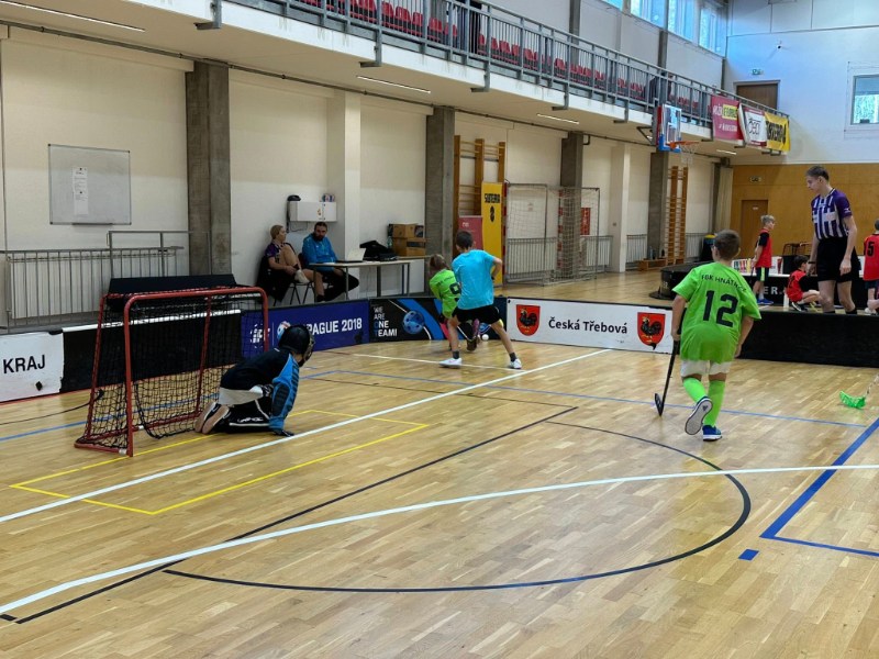 Florbalov turnaj - esk Tebov
