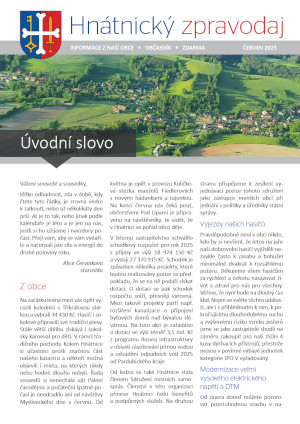 Hntnick zpravodaj - erven 2025